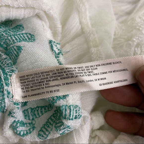 Anthro Lilka Gauzy Tank Top Boho Layered, Size M - Picture 10 of 10